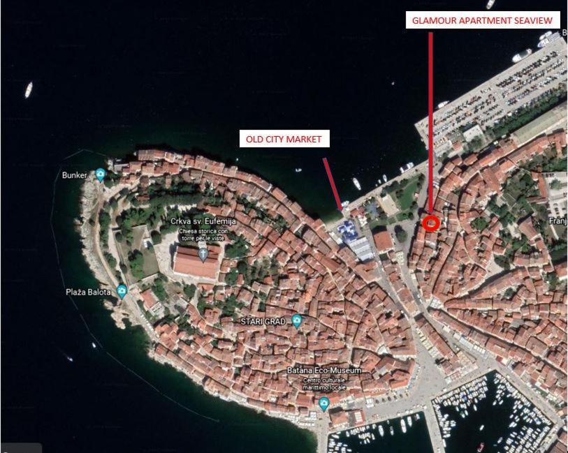 Glamour Apartment Sea View Rovinj Exterior photo